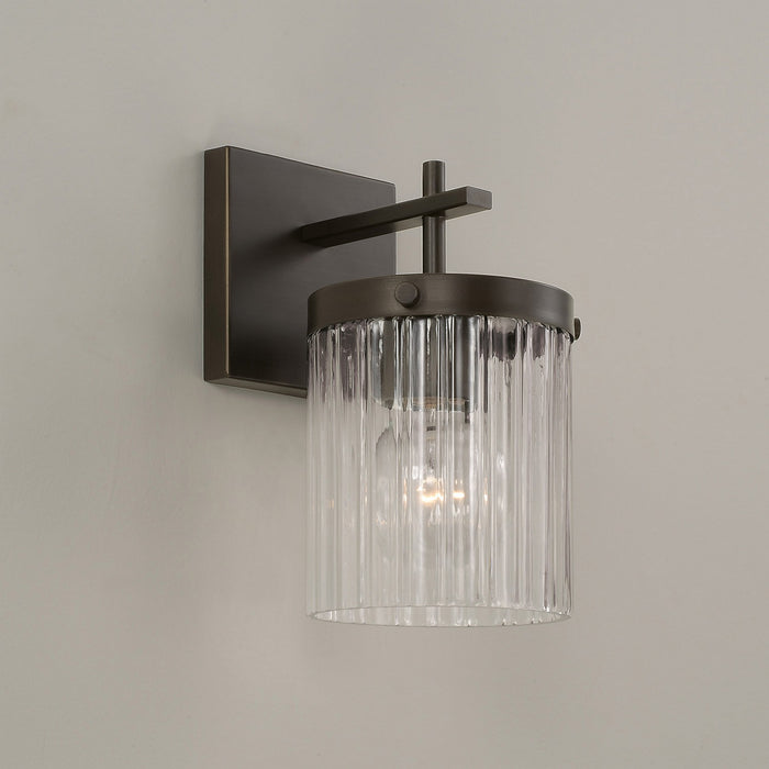 Capital Lighting 656211OR-555 One Light Wall Sconce, Oil Rubbed Bronze