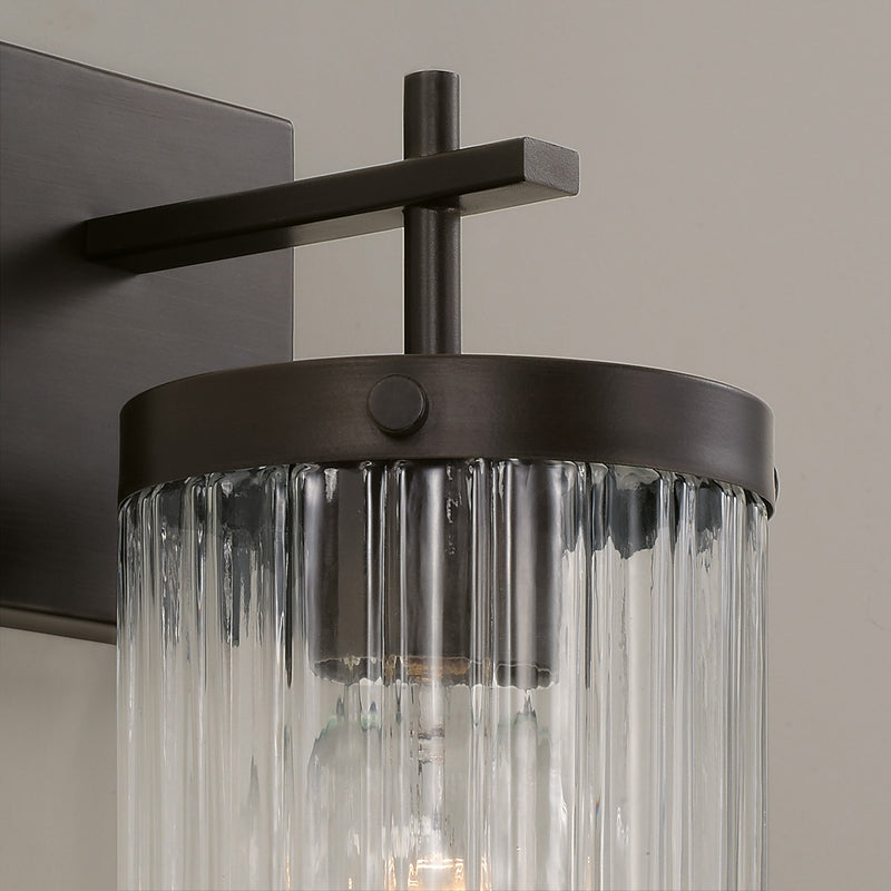 Capital Lighting 656211OR-555 One Light Wall Sconce, Oil Rubbed Bronze