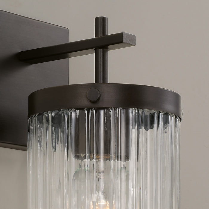 Capital Lighting 656211OR-555 One Light Wall Sconce, Oil Rubbed Bronze