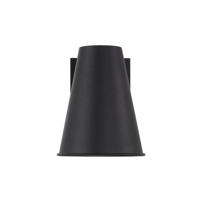 Capital Lighting 955111BK One Light Outdoor Wall Lantern, Black
