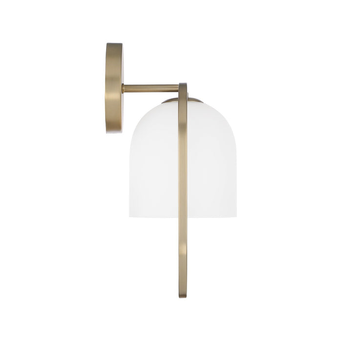 Capital Lighting 657311MA-558 One Light Wall Sconce, Matte Brass