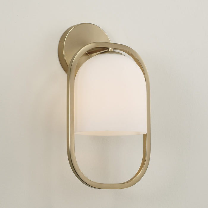 Capital Lighting 657311MA-558 One Light Wall Sconce, Matte Brass