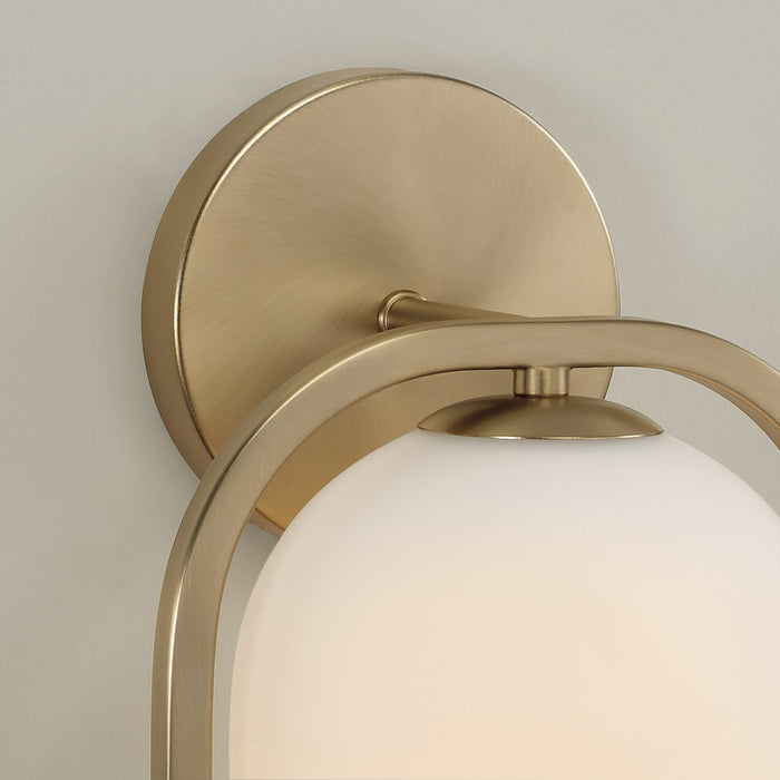Capital Lighting 657311MA-558 One Light Wall Sconce, Matte Brass
