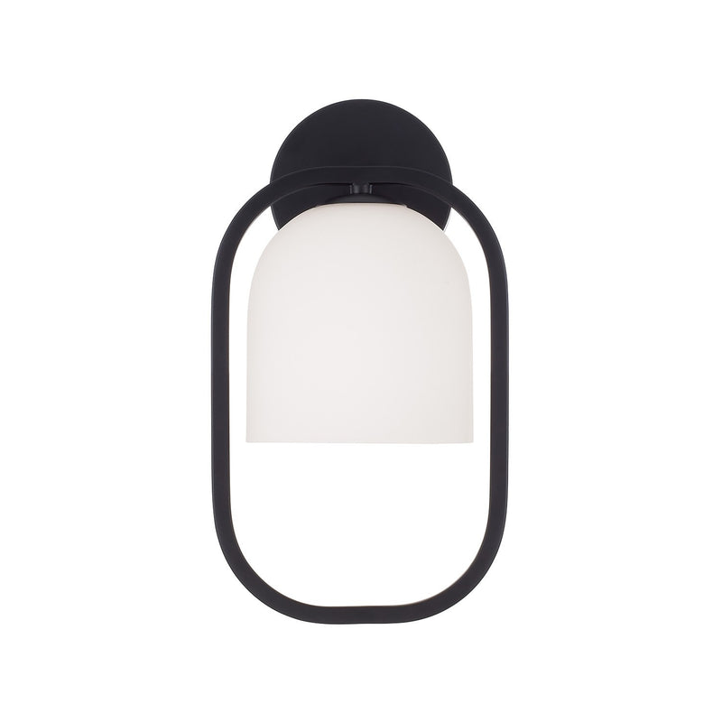 Capital Lighting 657311MB-558 One Light Wall Sconce, Matte Black