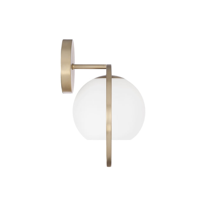 Capital Lighting 657411MA-559 One Light Wall Sconce, Matte Brass