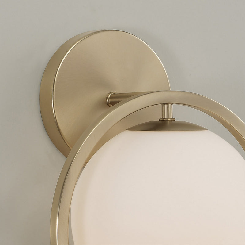 Capital Lighting 657411MA-559 One Light Wall Sconce, Matte Brass