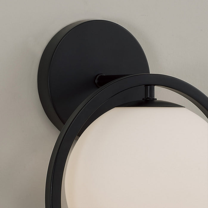 Capital Lighting 657411MB-559 One Light Wall Sconce, Matte Black