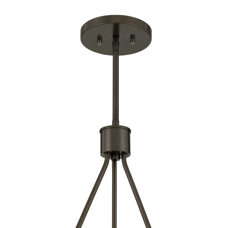 Savoy House 1-1014-6-15 Six Light Chandelier, Mediterranean Bronze