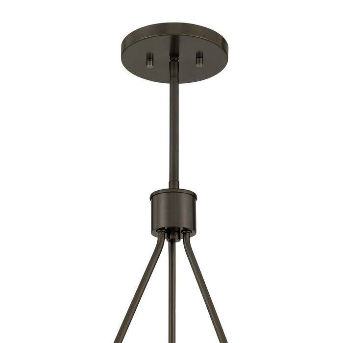 Savoy House 1-1014-6-15 Six Light Chandelier, Mediterranean Bronze