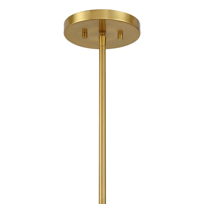 Savoy House 1-1014-6-322 Six Light Chandelier, Warm Brass
