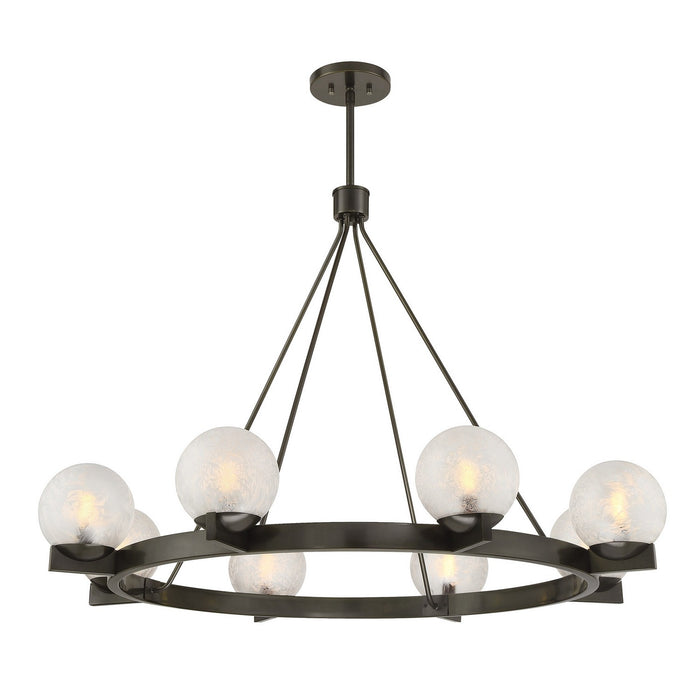 Savoy House 1-1015-8-15 Eight Light Chandelier, Mediterranean Bronze