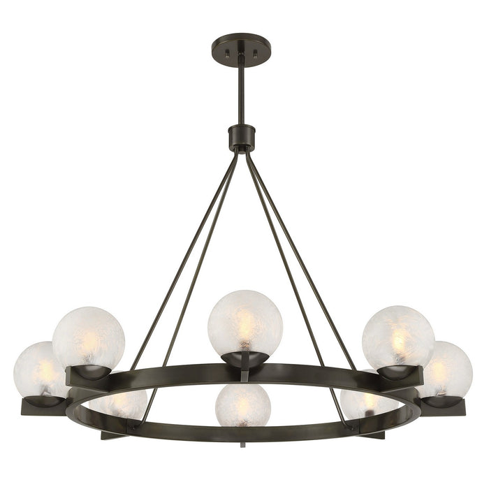 Savoy House 1-1015-8-15 Eight Light Chandelier, Mediterranean Bronze