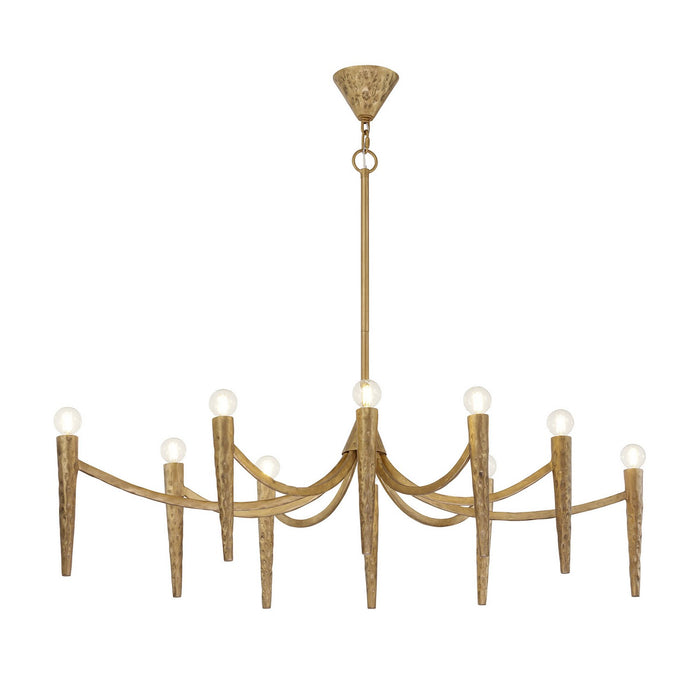 Savoy House 1-1528-10-106 Ten Light Linear Chandelier, Spumante