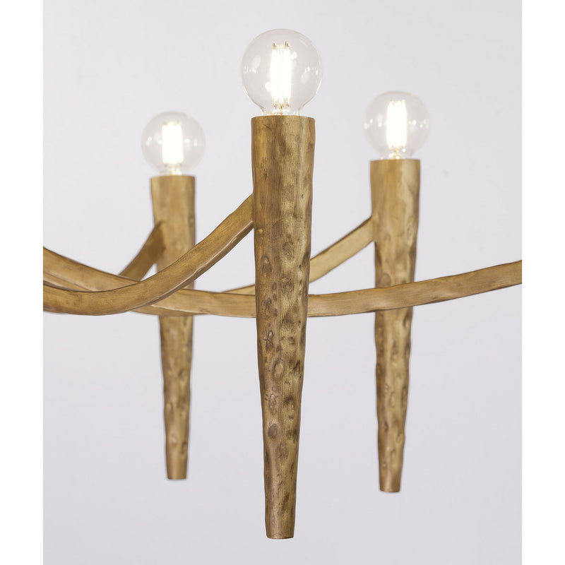 Savoy House 1-1528-10-106 Ten Light Linear Chandelier, Spumante