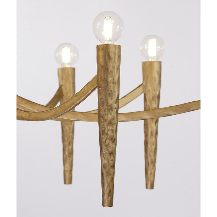 Savoy House 1-1528-10-106 Ten Light Linear Chandelier, Spumante