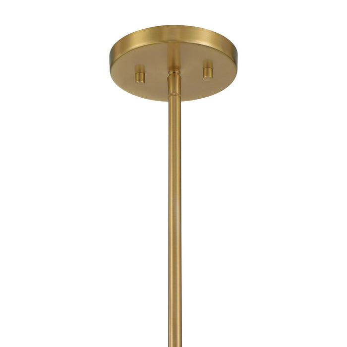 Savoy House 1-3025-4-322 Four Light Chandelier, Warm Brass
