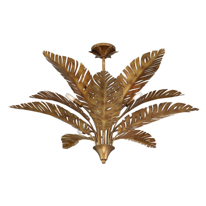 Savoy House 1-3066-10-274 Ten Light Chandelier, Gold Vein