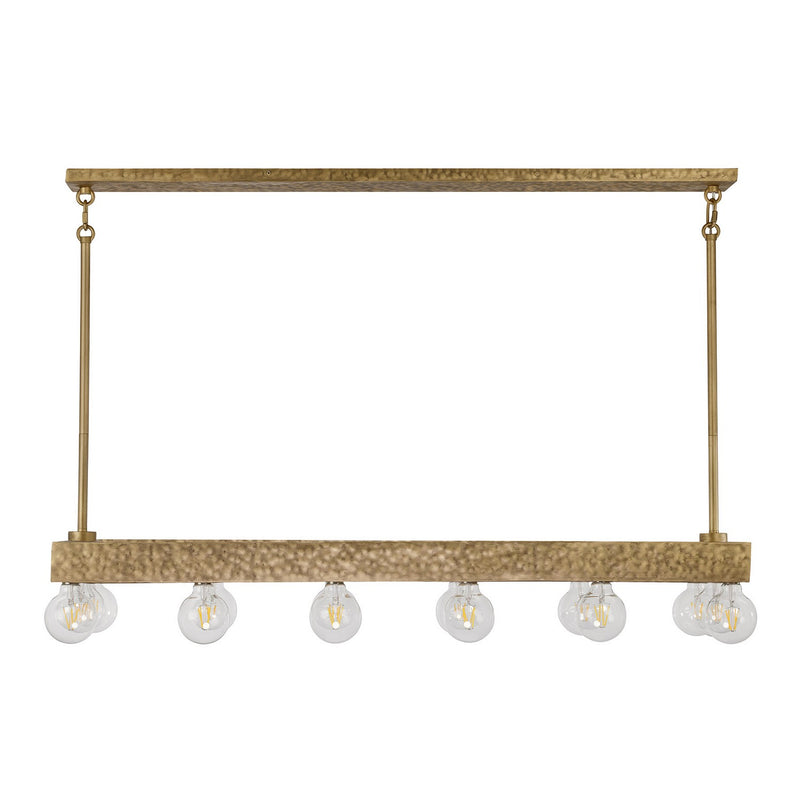 Savoy House 1-3128-14-106 14 Light Linear Chandelier, Spumante