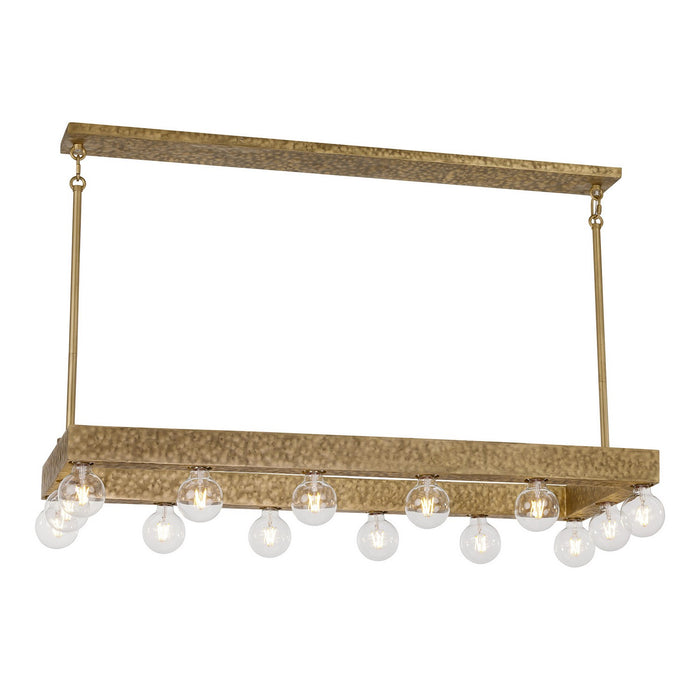 Savoy House 1-3128-14-106 14 Light Linear Chandelier, Spumante