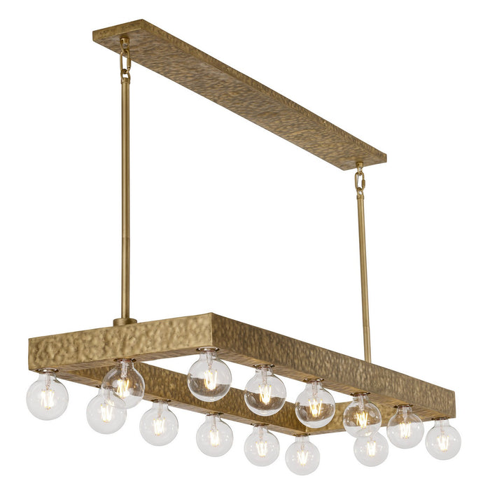 Savoy House 1-3128-14-106 14 Light Linear Chandelier, Spumante