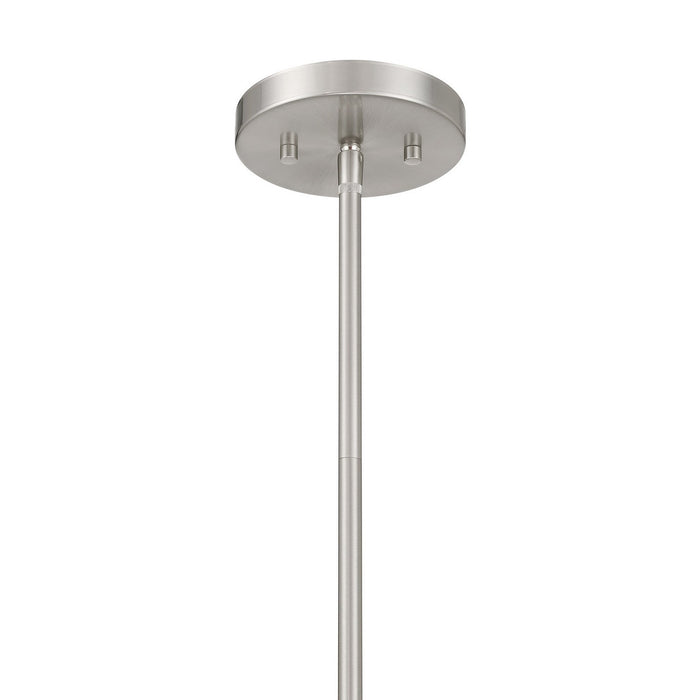 Savoy House 1-4013-3-SN Three Light Chandelier, Satin Nickel