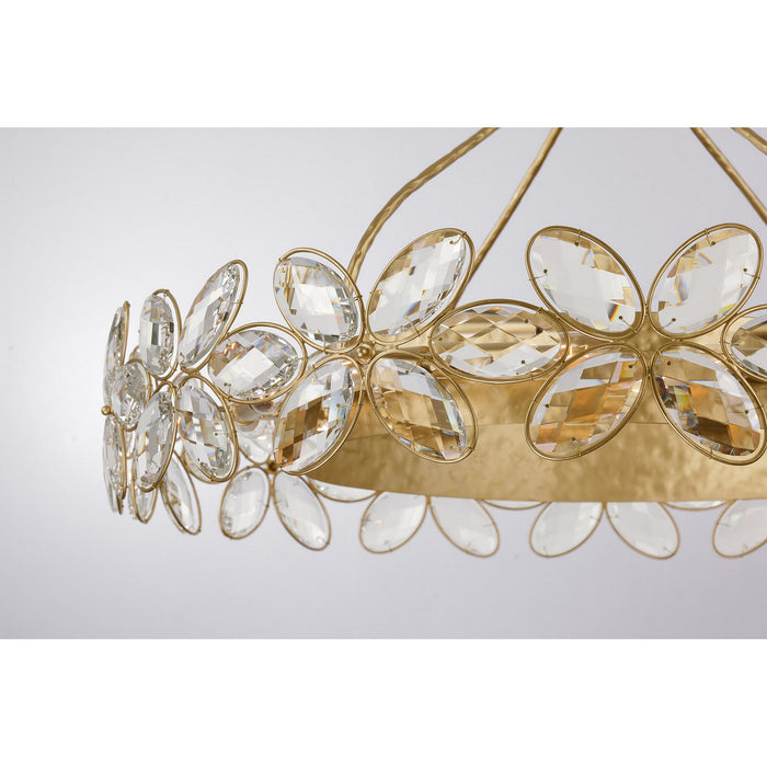 Savoy House 1-4528-14-221 14 Light Chandelier, Gold Shimmer