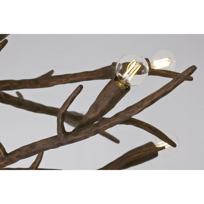 Savoy House 1-5398-12-105 12 Light Chandelier, Bark