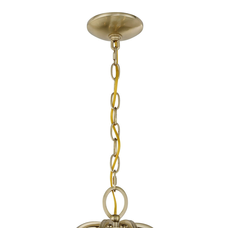 Savoy House 1-6097-8-127 Eight Light Chandelier, Noble Brass