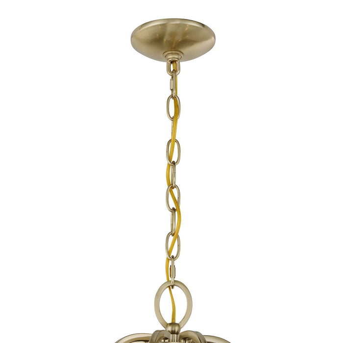 Savoy House 1-6097-8-127 Eight Light Chandelier, Noble Brass