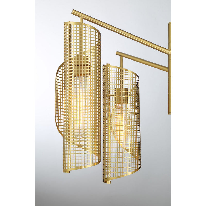 Savoy House 1-8032-5-322 Five Light Chandelier, Warm Brass