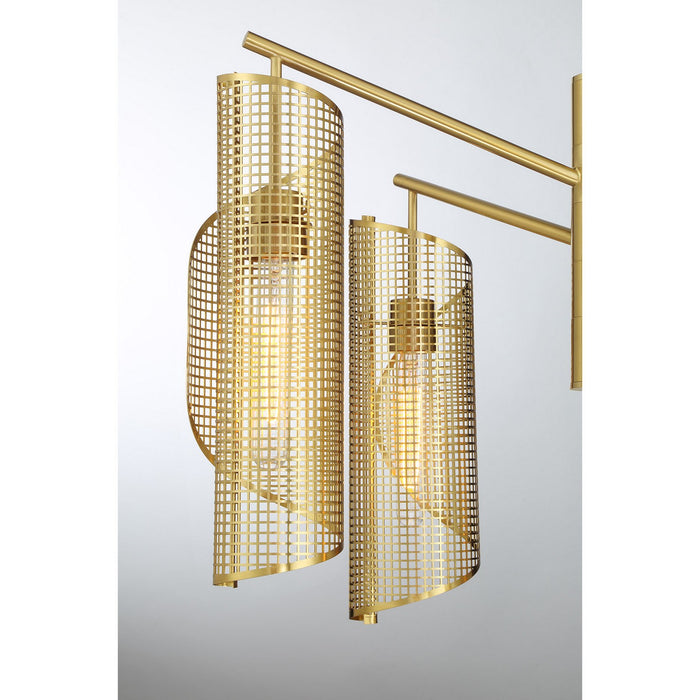 Savoy House 1-8032-5-322 Five Light Chandelier, Warm Brass
