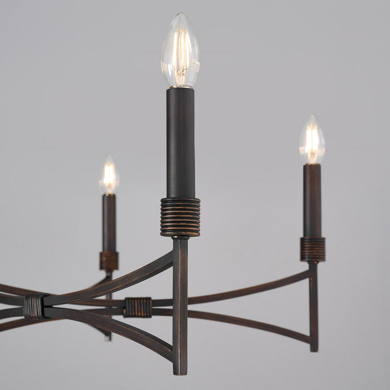 Savoy House 1-8167-5-26 Five Light Chandelier, Champagne Mist