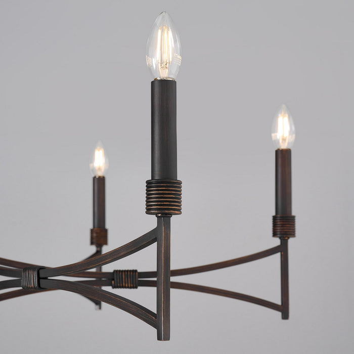 Savoy House 1-8167-5-26 Five Light Chandelier, Champagne Mist