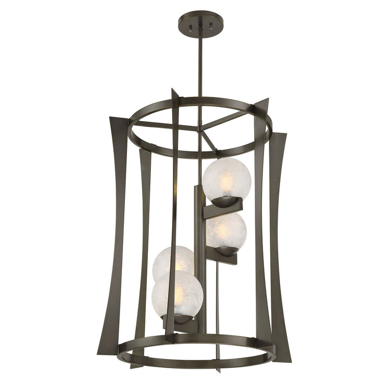 Savoy House 3-1018-4-15 Four Light Pendant, Mediterranean Bronze