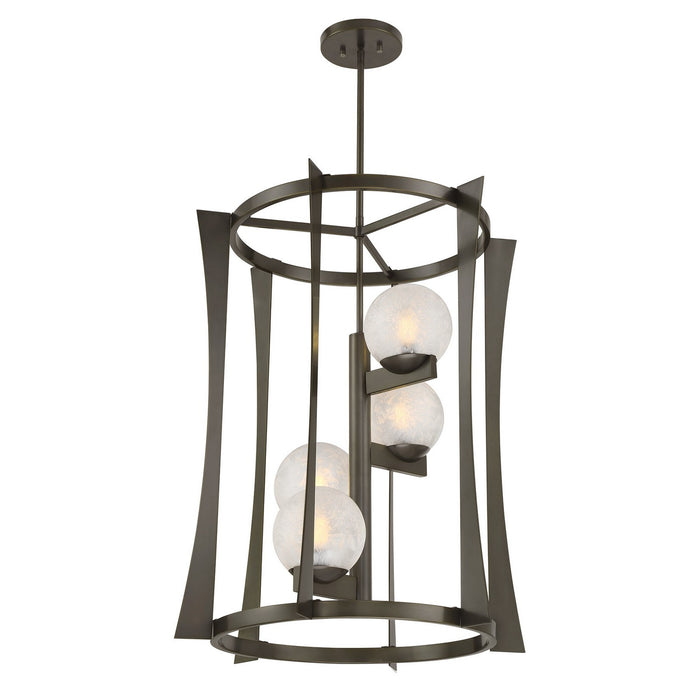 Savoy House 3-1018-4-15 Four Light Pendant, Mediterranean Bronze