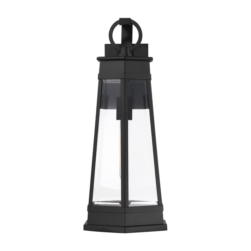 Savoy House 5-206-BK One Light Outdoor Wall Lantern, Matte Black