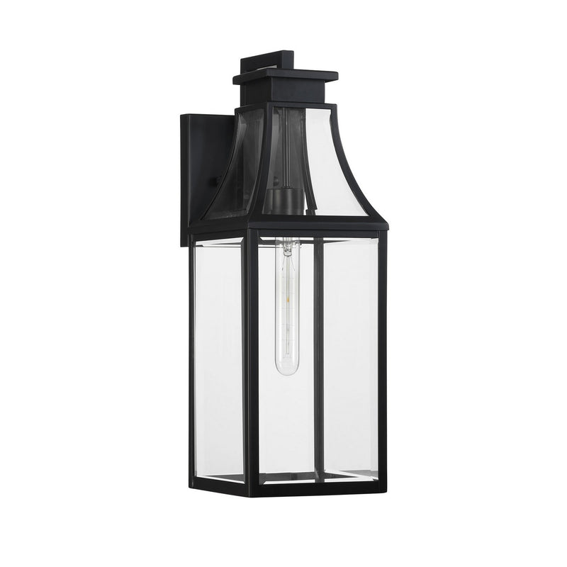Savoy House 5-606-BK One Light Outdoor Wall Lantern, Matte Black