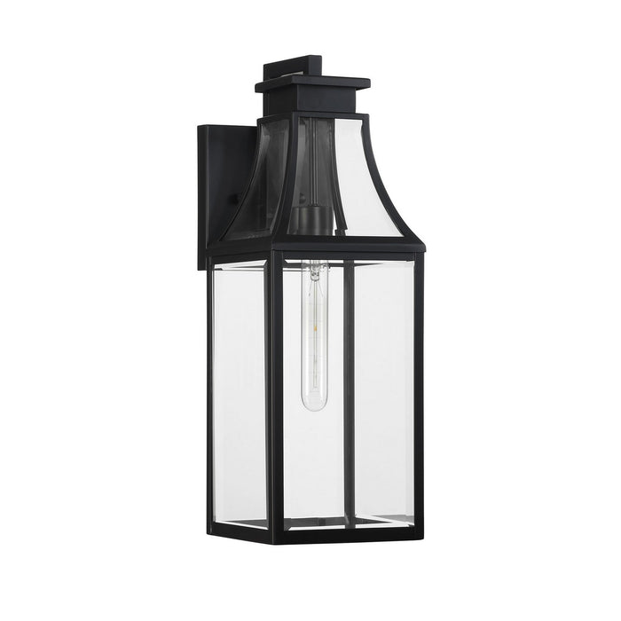 Savoy House 5-606-BK One Light Outdoor Wall Lantern, Matte Black