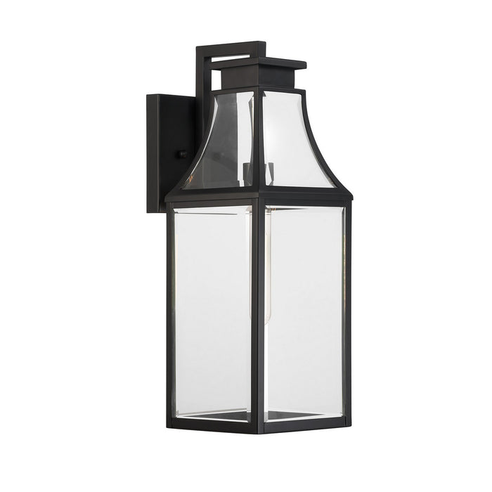 Savoy House 5-606-BK One Light Outdoor Wall Lantern, Matte Black
