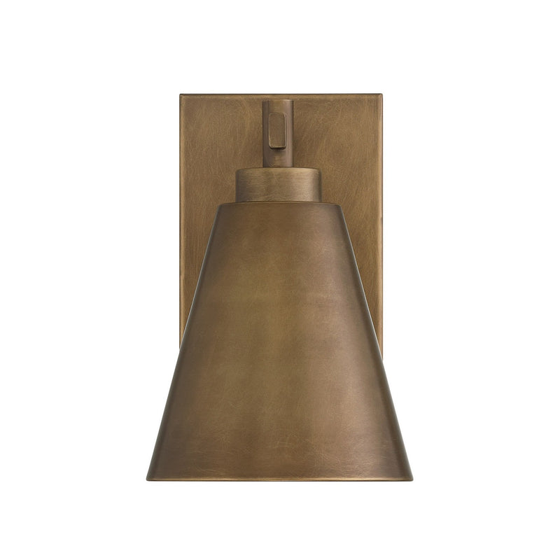 Savoy House 5-805-DS-273 One Light Outdoor Wall Lantern, Atlas Bronze