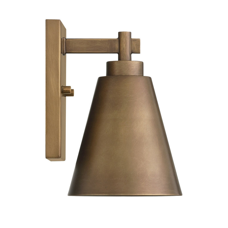 Savoy House 5-805-DS-273 One Light Outdoor Wall Lantern, Atlas Bronze
