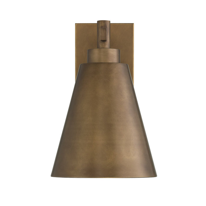 Savoy House 5-806-DS-273 One Light Outdoor Wall Lantern, Atlas Bronze