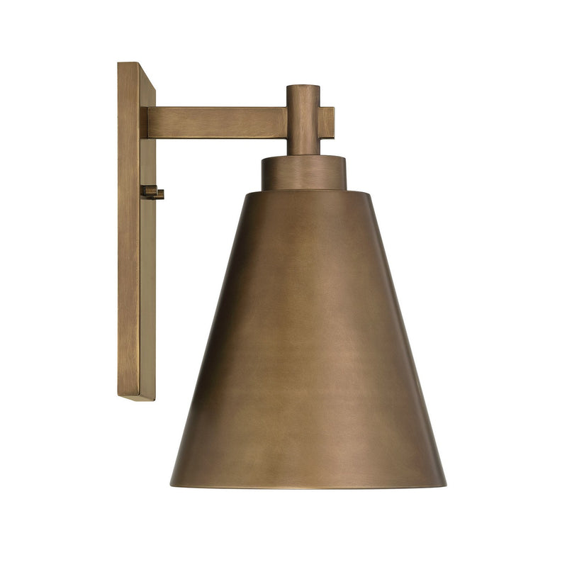 Savoy House 5-806-DS-273 One Light Outdoor Wall Lantern, Atlas Bronze