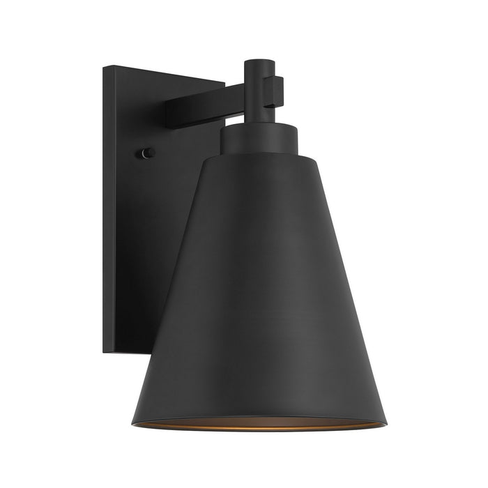 Savoy House 5-806-DS-BK One Light Outdoor Wall Lantern, Matte Black