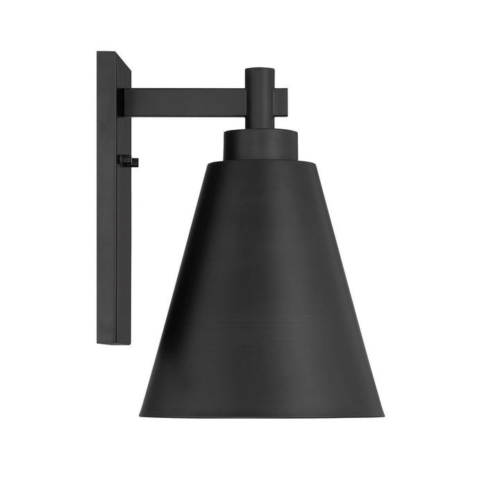 Savoy House 5-806-DS-BK One Light Outdoor Wall Lantern, Matte Black