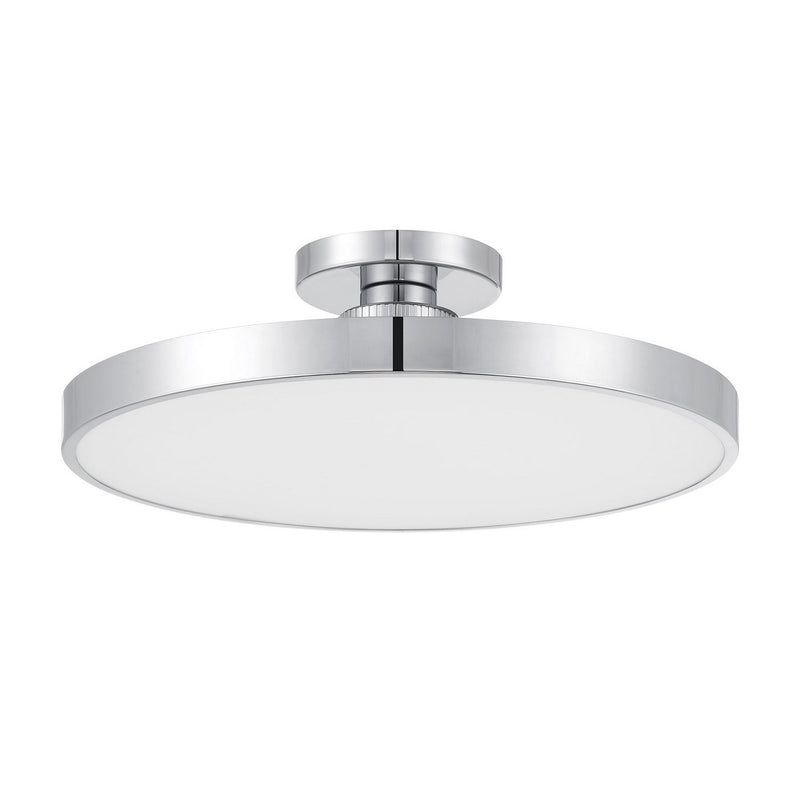 Savoy House 6-2969-1-11 LED Semi-Flush Mount, Chrome