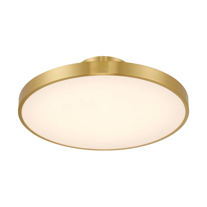 Savoy House 6-2969-1-322 LED Semi-Flush Mount, Warm Brass