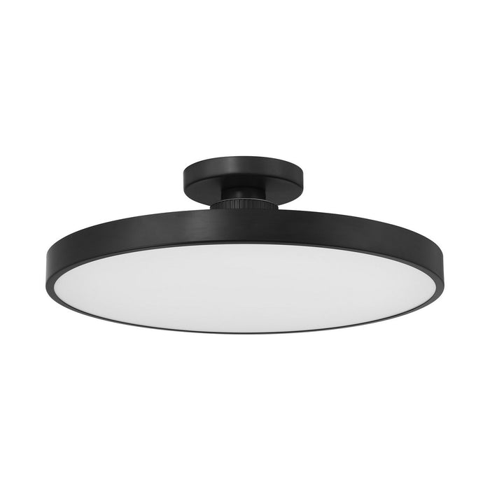 Savoy House 6-2969-1-89 LED Semi-Flush Mount, Matte Black