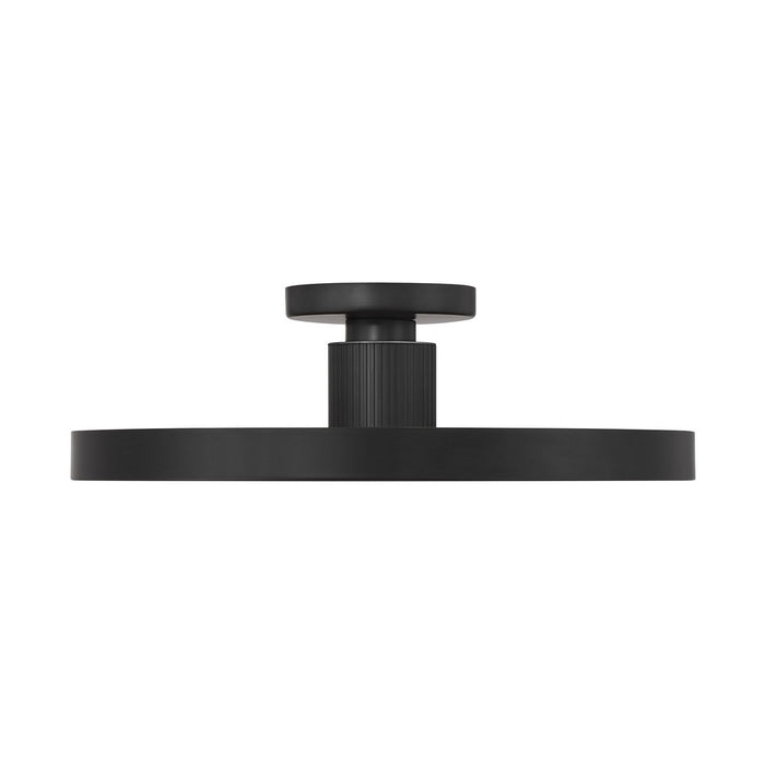 Savoy House 6-2969-1-89 LED Semi-Flush Mount, Matte Black