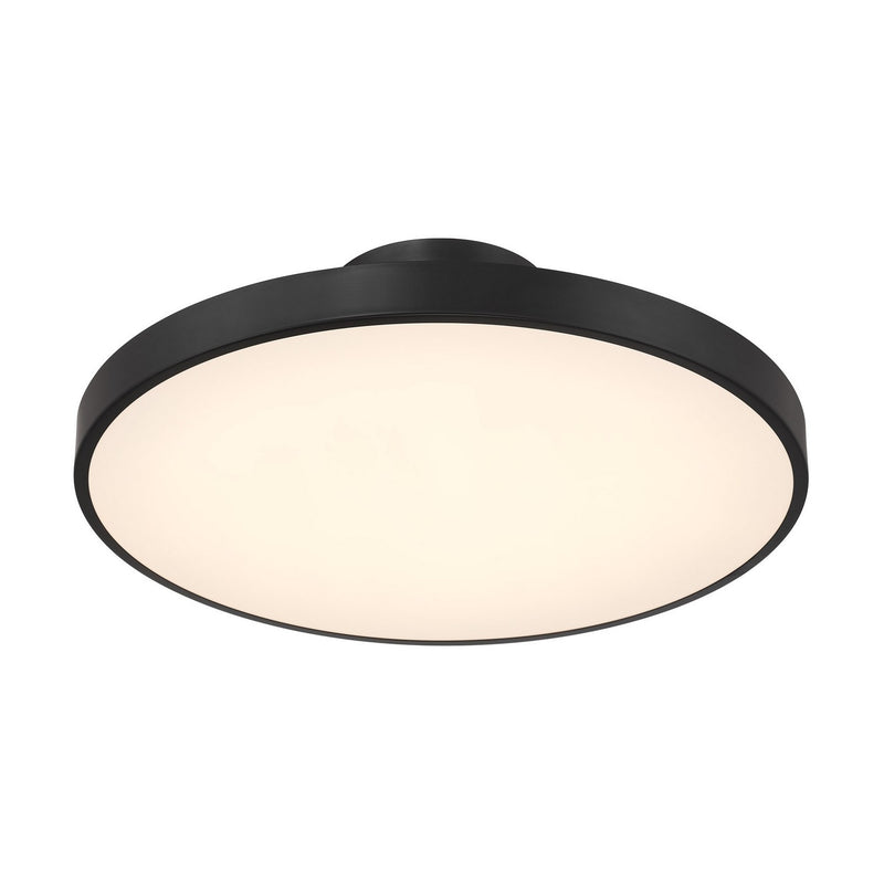 Savoy House 6-2969-1-89 LED Semi-Flush Mount, Matte Black